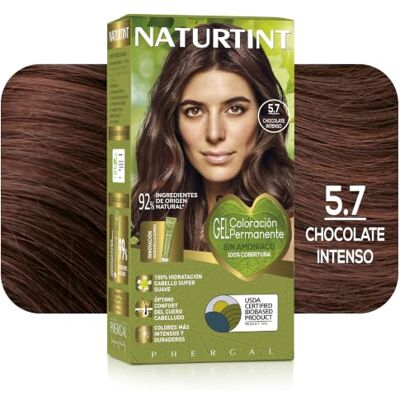 Naturtint Biobased, Ammoniakvrije kleuring, 7G goudblond, 100% dekking van wit haar, plantaardige ingrediënten, natuurlijke en langdurige kleur, 170 ml Naturtint Biobased, Ammoniakvrije kleuring, 7G goudblond, 100% dekking van wit haar, plantaardige ingrediënten, natuurlijke en langdurige kleur, 170 ml