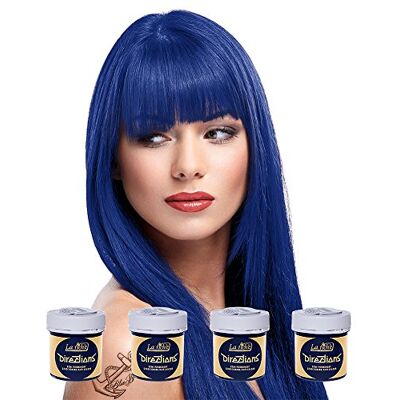 La Riche 4 x Directions semi-permanente haarkleur 88 ml tubes – Atlantisch blauw La Riche 4 x Directions semi-permanente haarkleur 88 ml tubes – Atlantisch blauw