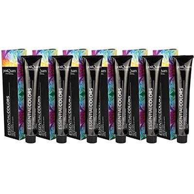 POSTQUAM Professionele haarverf met hoge dekking, 6 stuks, permanente kleuring, 100% dekking van wit haar, garandeert een gelijkmatige en duurzame natuurlijke kleur, meer dan POSTQUAM Professionele haarverf met hoge dekking, 6 stuks, permanente kleuring, 100% dekking van wit haar, garandeert een gelijkmatige en duurzame natuurlijke kleur, meer dan