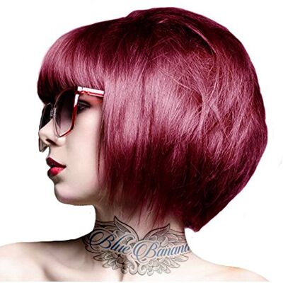 Crazy Color Haarverf voor semi-permanent haar, 100 ml (cyclamen rood) 2 stuks Crazy Color Haarverf voor semi-permanent haar, 100 ml (cyclamen rood) 2 stuks
