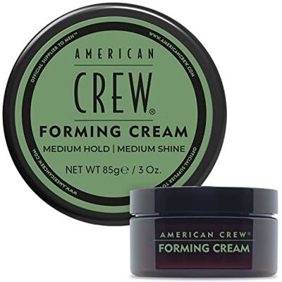 American Crew Forming Cream – haarwax voor heren – haarcrème – stylingproduct fixatie en gemiddelde glans – alle haartypes – stylingwas professionele formule – 85 g American Crew Forming Cream – haarwax voor heren – haarcrème – stylingproduct fixatie en gemiddelde glans – alle haartypes – stylingwas professionele formule – 85 g