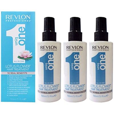 REVLON UniqOne Lotus Pack behandeling x3 REVLON UniqOne Lotus Pack behandeling x3