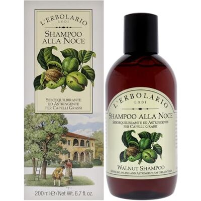 L'Erbolario LErbolario Notenshampoo voor dames en heren, 200 ml L'Erbolario LErbolario Notenshampoo voor dames en heren, 200 ml