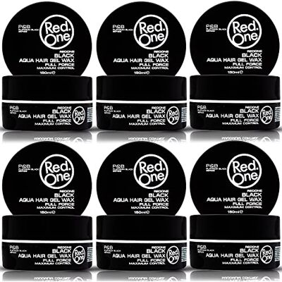 Redone Red One Black Aqua Haarwasgel, 150 ml, 6 Stuk Redone Red One Black Aqua Haarwasgel, 150 ml, 6 Stuk