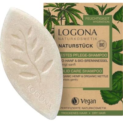 LOGONA Naturkosmetik Logona natuurlijke cosmetica vaste shampoo voor natuurlijk en gezond haar, barshampoo met veganistische formule op basis van biologische hennep en netels, 1 x 60 g LOGONA Naturkosmetik Logona natuurlijke cosmetica vaste shampoo voor natuurlijk en gezond haar, barshampoo met veganistische formule op basis van biologische hennep en netels, 1 x 60 g