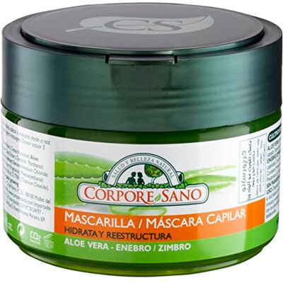 Corpore Sano HAAR MASKER 250 ML ALOE ENEBRO Corpore Sano HAAR MASKER 250 ML ALOE ENEBRO
