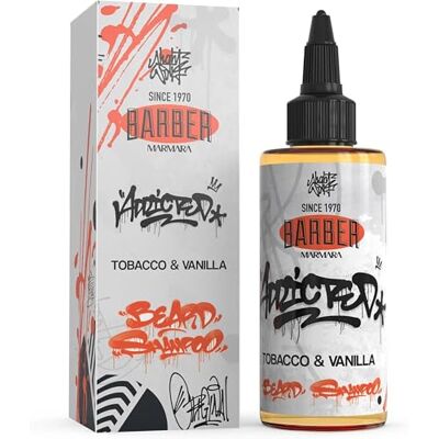 barber marmara Tobacco & Vanilla baardshampoo voor heren, 100 ml, baardzeep voor baard, gezicht en haar, baardverzorging voor mannen tegen roos en jeuk, shampoo barber marmara Tobacco & Vanilla baardshampoo voor heren, 100 ml, baardzeep voor baard, gezicht en haar, baardverzorging voor mannen tegen roos en jeuk, shampoo