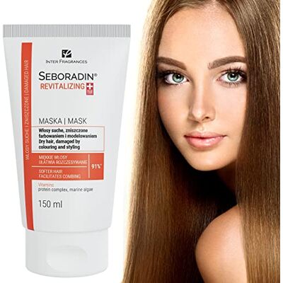 SEBORADIN Ginseng Revitaliserend masker voor beschadigd haar, 150 ml SEBORADIN Ginseng Revitaliserend masker voor beschadigd haar, 150 ml