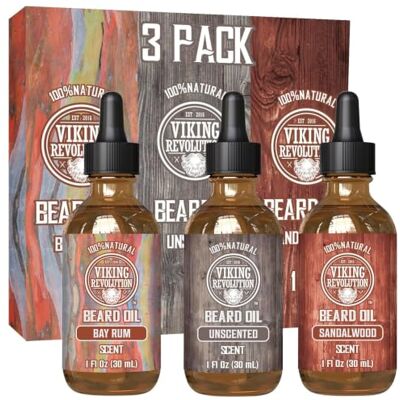 Viking Baardolie Volledig natuurlijke baardolie voor mannen met argan- en jojoba-olie Bessenrum, ongeparfumeerd, sandelhout Verzacht, glad en versterkt Geschenken Viking Baardolie Volledig natuurlijke baardolie voor mannen met argan- en jojoba-olie Bessenrum, ongeparfumeerd, sandelhout Verzacht, glad en versterkt Geschenken