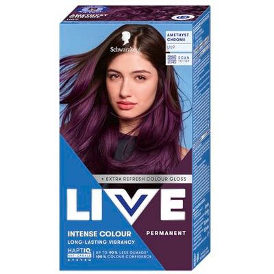 LIVE Schwarzkopf U69 Amethist Chroom, 142,5 ml, U69 LIVE Schwarzkopf U69 Amethist Chroom, 142,5 ml, U69