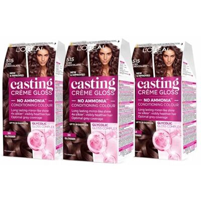 L'ORÉAL L'Oreal Paris Casting Crème Gloss 515 Chocolate Truffle 1 Units L'ORÉAL L'Oreal Paris Casting Crème Gloss 515 Chocolate Truffle 1 Units