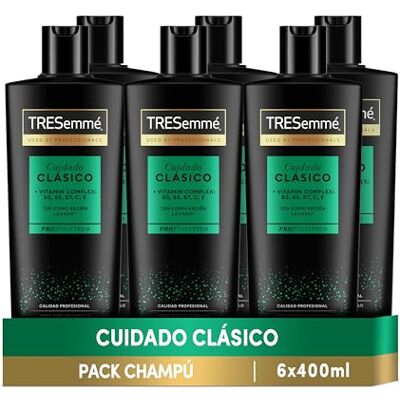TRESemmé Klassieke verzorgingsshampoo voor alle haartypes, 400 ml x 6 TRESemmé Klassieke verzorgingsshampoo voor alle haartypes, 400 ml x 6