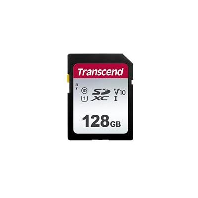 Transcend Geheugenkaart SDXC 300S 128GB UHS-I klasse 3-3D NAND TS128GSDC300S Transcend Geheugenkaart SDXC 300S 128GB UHS-I klasse 3-3D NAND TS128GSDC300S
