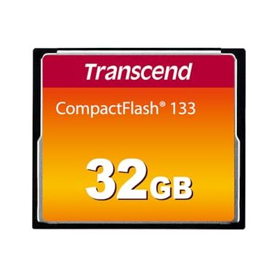 Transcend 32 GB geheugenkaart CompactFlash (CF) UDMA 4 133x TS32GCF133 Ultra DMA Transfer Mode 4 (UDMA 4), ECC Support Transcend 32 GB geheugenkaart CompactFlash (CF) UDMA 4 133x TS32GCF133 Ultra DMA Transfer Mode 4 (UDMA 4), ECC Support