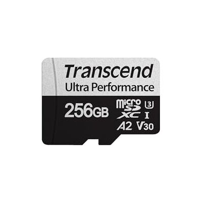 Transcend TS256GUSD340S 256GB MicroSDXC UHS-I Class 10 Flash-geheugen Transcend TS256GUSD340S 256GB MicroSDXC UHS-I Class 10 Flash-geheugen