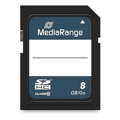 MediaRange SDHC-kaart 8GB klasse 10 MediaRange SDHC-kaart 8GB klasse 10