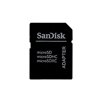 SanDisk MicroSD naar SD-geheugenkaart adapter (microSD-adapter) SanDisk MicroSD naar SD-geheugenkaart adapter (microSD-adapter)