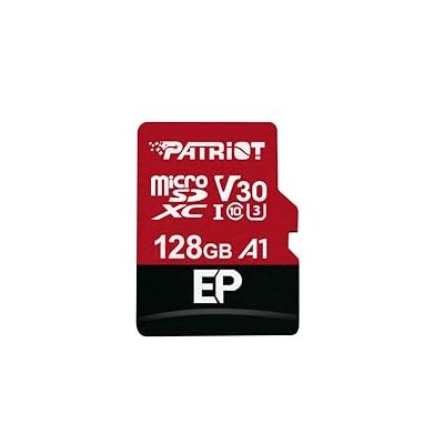 Patriot Memory Patriot 128 GB A1 Micro SD-kaart voor Android-telefoons en tablets, 4K video-opname PEF128GEP31MCX Patriot Memory Patriot 128 GB A1 Micro SD-kaart voor Android-telefoons en tablets, 4K video-opname PEF128GEP31MCX