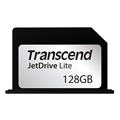 Transcend JetDrive Lite 330 JDL330 uitbreidingskaart voor MacBook Pro 2021 tot 95/75 MB/s TS128GJDL330 128 GB Transcend JetDrive Lite 330 JDL330 uitbreidingskaart voor MacBook Pro 2021 tot 95/75 MB/s TS128GJDL330 128 GB