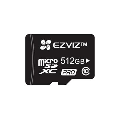 EZVIZ Micro SD-kaart, 512 GB, microSDHC-geheugenkaart, leessnelheid tot 90 MB/s, klasse 10, U3, UHS-I EZVIZ Micro SD-kaart, 512 GB, microSDHC-geheugenkaart, leessnelheid tot 90 MB/s, klasse 10, U3, UHS-I