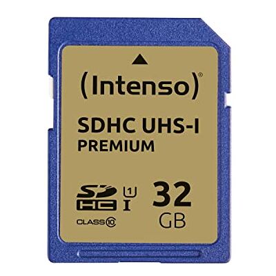 Intenso 3421480 SDHC UHS-I kaart (32 Gb, klasse 10) Intenso 3421480 SDHC UHS-I kaart (32 Gb, klasse 10)