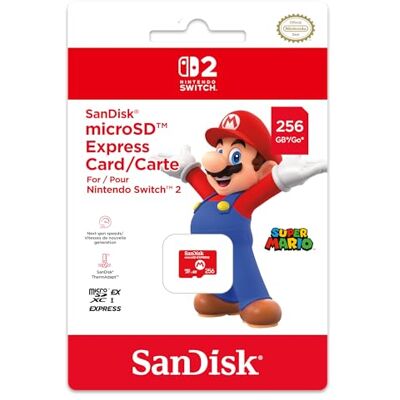 Nintendo Switch 2 Micro SD-kaart, SanDisk Nintendo Switch 2 Micro SD-kaart, SanDisk