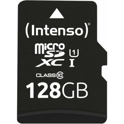 Intenso 3423491 microSD-geheugenkaart, zwart Intenso 3423491 microSD-geheugenkaart, zwart