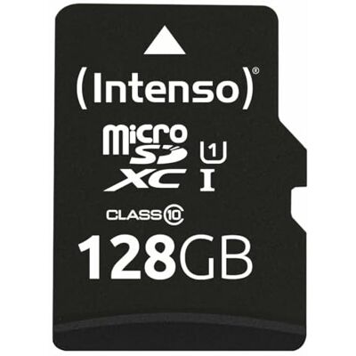 Intenso 3423491 microSD-geheugenkaart, zwart Intenso 3423491 microSD-geheugenkaart, zwart