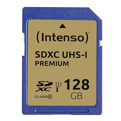 Intenso 3421491 SDXC-geheugenkaart (128 Gb, klasse 10) Intenso 3421491 SDXC-geheugenkaart (128 Gb, klasse 10)