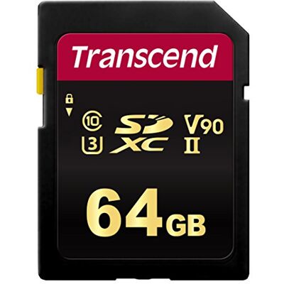 Transcend 64 GB SDXC/SDHC 700S TS64GSDC700S geheugenkaart, leest tot 285 MB en schrijfsnelheid 180 MB Transcend 64 GB SDXC/SDHC 700S TS64GSDC700S geheugenkaart, leest tot 285 MB en schrijfsnelheid 180 MB