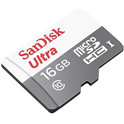 SanDisk SDSQUNS-016G-GN3MN micro-SD-kaart (16 GB, klasse 10) SanDisk SDSQUNS-016G-GN3MN micro-SD-kaart (16 GB, klasse 10)