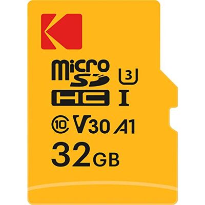 Kodak EMTEC microSDHC 32 GB 32 GB microSDHC Class 10 Flash-geheugenkaart geheugenkaart (microSDHC, zwart, rood, geel, klasse 10, SD, lichtbron) Kodak EMTEC microSDHC 32 GB 32 GB microSDHC Class 10 Flash-geheugenkaart geheugenkaart (microSDHC, zwart, rood, geel, klasse 10, SD, lichtbron)
