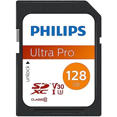 Philips PScheda SDXC 128 GB Klasse 10, UHS-I U3, 4K Philips PScheda SDXC 128 GB Klasse 10, UHS-I U3, 4K