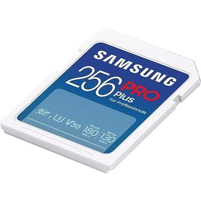 Samsung PRO Plus SD-kaart 256 GB 180 & 130 MB/s heugenkaart camera Samsung PRO Plus SD-kaart 256 GB 180 & 130 MB/s heugenkaart camera