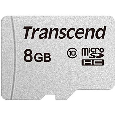 Transcend Highspeed TS8GUSD300S Micro-SDXC/SDHC-geheugenkaart 8 GB voor smartphones enz. en digitale camera's (klasse 10) Transcend Highspeed TS8GUSD300S Micro-SDXC/SDHC-geheugenkaart 8 GB voor smartphones enz. en digitale camera's (klasse 10)