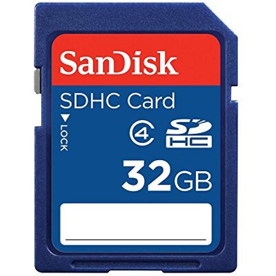 SanDisk SDHC geheugenkaart 32 GB klasse 4 SanDisk SDHC geheugenkaart 32 GB klasse 4