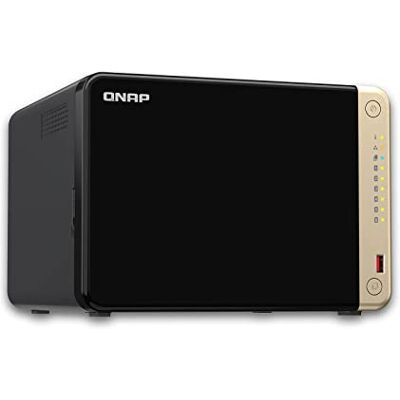 QNAP TS-664 NAS Tower N5095 Ethernet LAN Zwart QNAP TS-664 NAS Tower N5095 Ethernet LAN Zwart