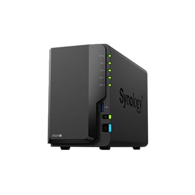 Synology 2-Bay DiskStation DS224+ (zonder schijf) Zwart Synology 2-Bay DiskStation DS224+ (zonder schijf) Zwart
