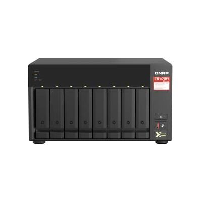 QNAP TS-873A-8G krachtige 8-bay NAS met 2 2,5 GbE-poorten en twee PCIe Gen3-sleuven QNAP TS-873A-8G krachtige 8-bay NAS met 2 2,5 GbE-poorten en twee PCIe Gen3-sleuven