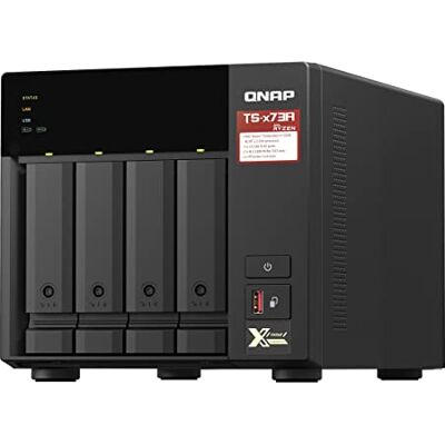 QNAP TS-473A NAS-server 4 sleuven SATA 6 Gb/s QNAP TS-473A NAS-server 4 sleuven SATA 6 Gb/s