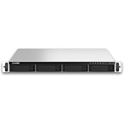 QNAP TS-464U-8G NAS 4 Bay 2,5 GbE, 1U rackmontage QNAP TS-464U-8G NAS 4 Bay 2,5 GbE, 1U rackmontage