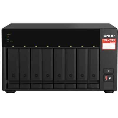 QNAP TS-873A-8G NAS-opslagserver Toren Ethernet LAN V1500B One Size Ethernet LAN Zwart QNAP TS-873A-8G NAS-opslagserver Toren Ethernet LAN V1500B One Size Ethernet LAN Zwart