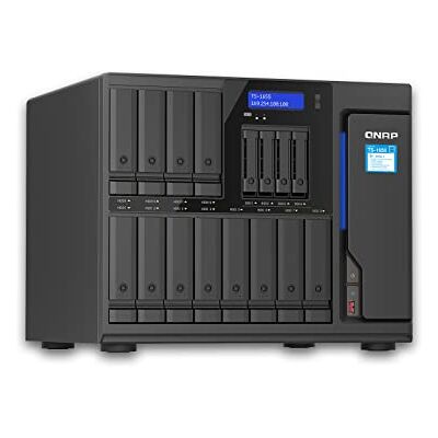 QNAP TS1655-8G Krachtige 2,5 GbE hybride opslagoplossing, 8 krachtige kernen en NAS met hoge capaciteit met 16 sleuven QNAP TS1655-8G Krachtige 2,5 GbE hybride opslagoplossing, 8 krachtige kernen en NAS met hoge capaciteit met 16 sleuven