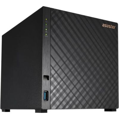 Asustor Drivestor 4 Gen 2 AS1204T, 4-bay NAS-netwerkopslag, 1,7 GHz quad-core processor, 2,5 GbE-poort, 1 GB DDR4, 3 x USB 3.0 (zonder schijf) Asustor Drivestor 4 Gen 2 AS1204T, 4-bay NAS-netwerkopslag, 1,7 GHz quad-core processor, 2,5 GbE-poort, 1 GB DDR4, 3 x USB 3.0 (zonder schijf)