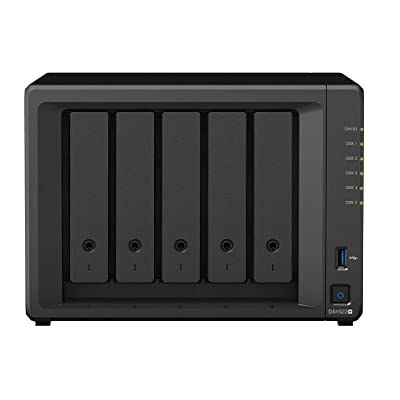 Synology DS1522+ DiskStation NAS 5-bay AMD Ryzen R1600 8GB RAM 4x RJ-45 1GbE LAN-poort met Seagate IronWolf NAS harde schijven 5 x 8 TB Synology DS1522+ DiskStation NAS 5-bay AMD Ryzen R1600 8GB RAM 4x RJ-45 1GbE LAN-poort met Seagate IronWolf NAS harde schijven 5 x 8 TB