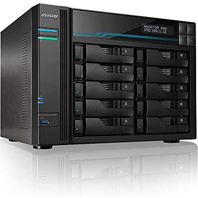 Asustor Lockerstor 10 Pro AS7110T netwerkbehuizing, quad-core processor 3,4 GHz, 8 GB DDR4 RAM, M.2 NVMe SSD cache Asustor Lockerstor 10 Pro AS7110T netwerkbehuizing, quad-core processor 3,4 GHz, 8 GB DDR4 RAM, M.2 NVMe SSD cache