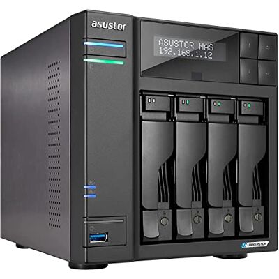 Asustor Lockerstor 4 Gen 2 AS6704T netwerkbehuizing, 4 sleuven, 2,0 GHz Quad Core-processor, 4 x M.2 PCIe 3.0 ssd-sleuven, 2 x 2,5 GbE, 4 GB DDR4 RAM Asustor Lockerstor 4 Gen 2 AS6704T netwerkbehuizing, 4 sleuven, 2,0 GHz Quad Core-processor, 4 x M.2 PCIe 3.0 ssd-sleuven, 2 x 2,5 GbE, 4 GB DDR4 RAM