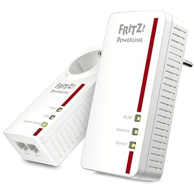 FRITZ! Powerline 1260E WLAN Set 1200 Mbit/s Ethernet LAN Wi-Fi Wit FRITZ! Powerline 1260E WLAN Set 1200 Mbit/s Ethernet LAN Wi-Fi Wit