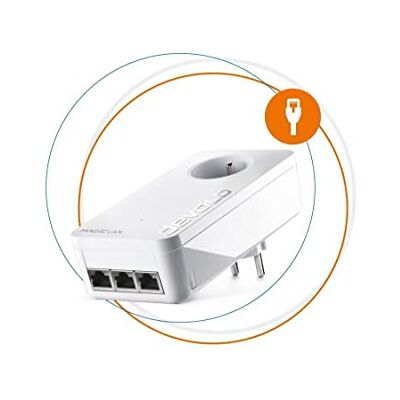 Devolo Magic 1 WiFi Mini Wit 2400Mbps MAGIC 2 Triple (geschikt voor Frankrijk) Devolo Magic 1 WiFi Mini Wit 2400Mbps MAGIC 2 Triple (geschikt voor Frankrijk)