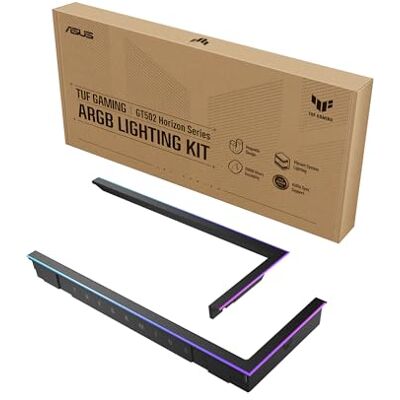 Asus TUF GAMING GT502 HORIZON ARGB LIGHTING KIT BLACK, ARGB verlichtingsset compatibel met GT502 Horizon, eenvoudige installatie, tot 20.000 uur duur, compatibel met Aura Sync, zwart Asus TUF GAMING GT502 HORIZON ARGB LIGHTING KIT BLACK, ARGB verlichtingsset compatibel met GT502 Horizon, eenvoudige installatie, tot 20.000 uur duur, compatibel met Aura Sync, zwart